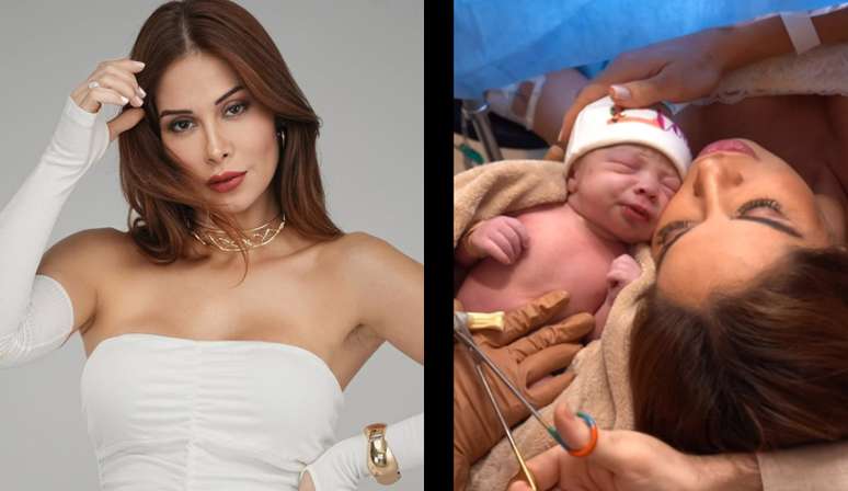 Maíra Cardi deu à luz recentemente a pequena Eloah