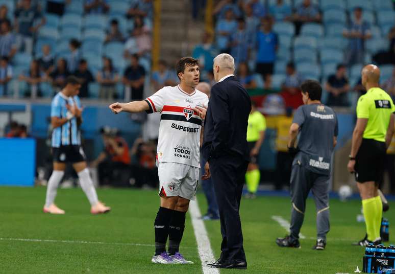 Tapia vem encantando Crespo no S&atilde;o Paulo &ndash;