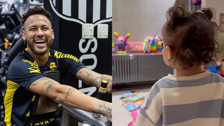 Filha de Neymar se recupera após cirurgia repentina