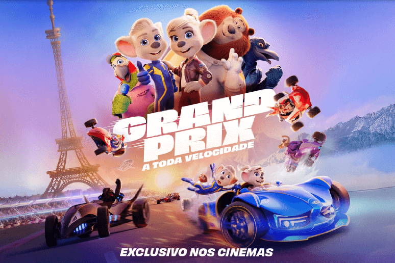 Em “Grand Prix: A Toda Velocidade”, uma ratinha enfrenta desafios nas pistas para realizar o sonho de se tornar corredora e salvar o parque da família 