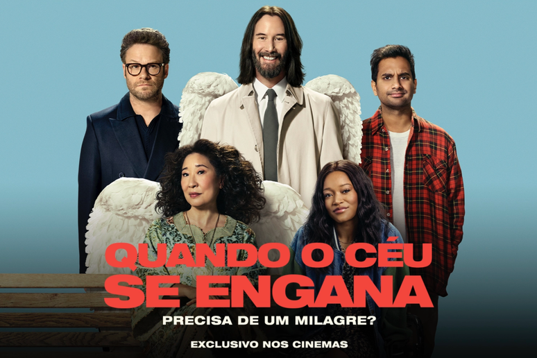 Em “Quando o Céu se Engana”, Keanu Reeves vive um anjo que tenta consertar os próprios erros em uma comédia sobrenatural sobre sorte e destino 