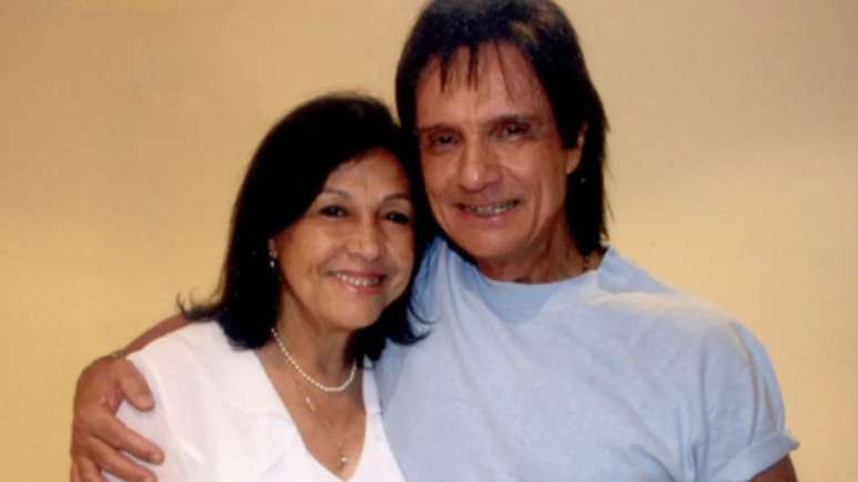 Roberto Carlos e a irmã