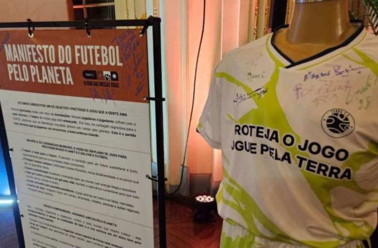 Ex-jogador e hoje comentarista Grafite participou de evento –