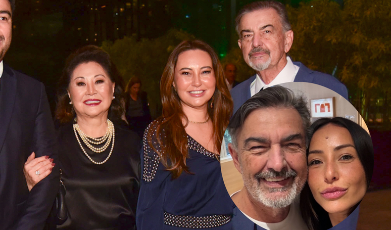 Com apoio da família, pai de Sabrina Sato faz primeira aparição pública após tratar câncer no pâncreas.