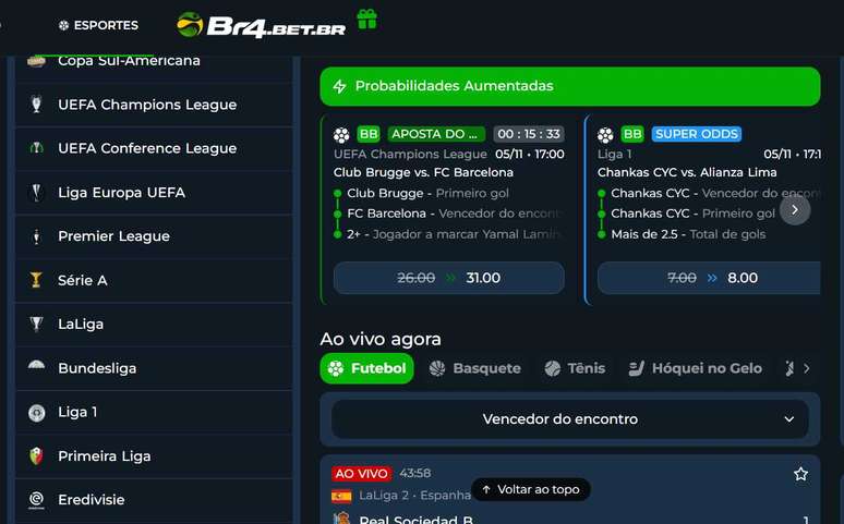 Plataforma est&aacute; devidamente regulamentada e conta com bons mercados
