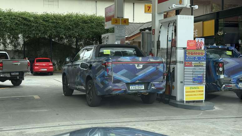 Nova picape anti-Toro da BYD em testes em Campos do Jord&atilde;o (SP)