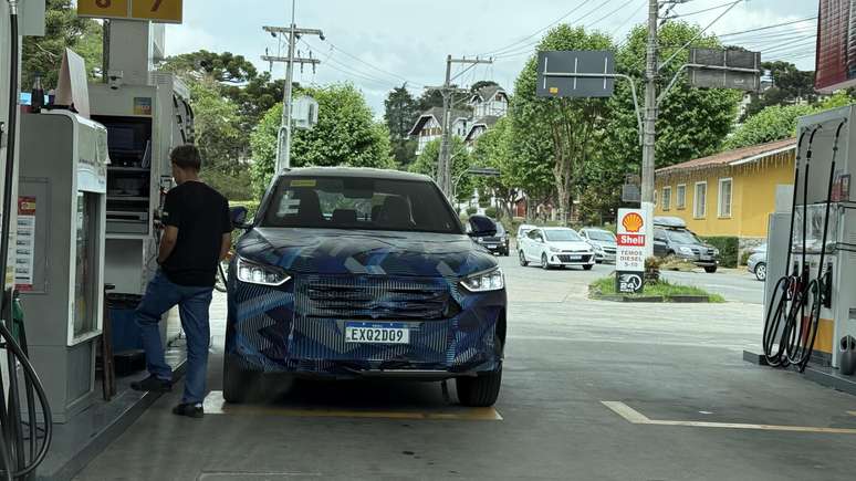 Nova picape anti-Toro da BYD em testes em Campos do Jord&atilde;o (SP)