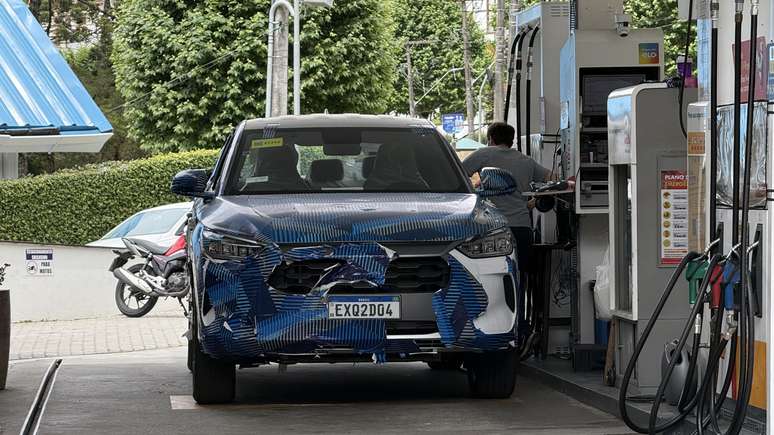 Nova picape anti-Toro da BYD em testes em Campos do Jord&atilde;o (SP)