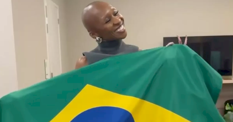 Cynthia Erivo encanta f&atilde;s brasileiros em evento de 'Wicked' e celebra carinho do p&uacute;blico&nbsp;