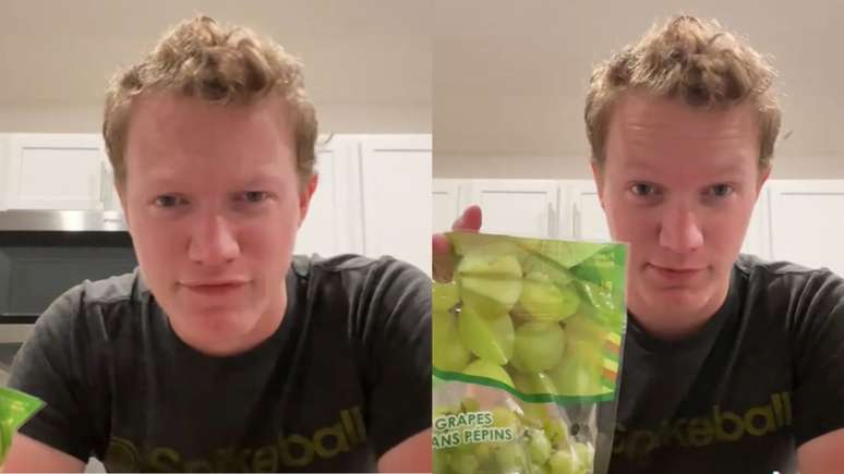 Ben Sutter, que passou quase toda a vida comendo três alimentos devido a uma condição rara, experimentou novas comidas aos 20 anos