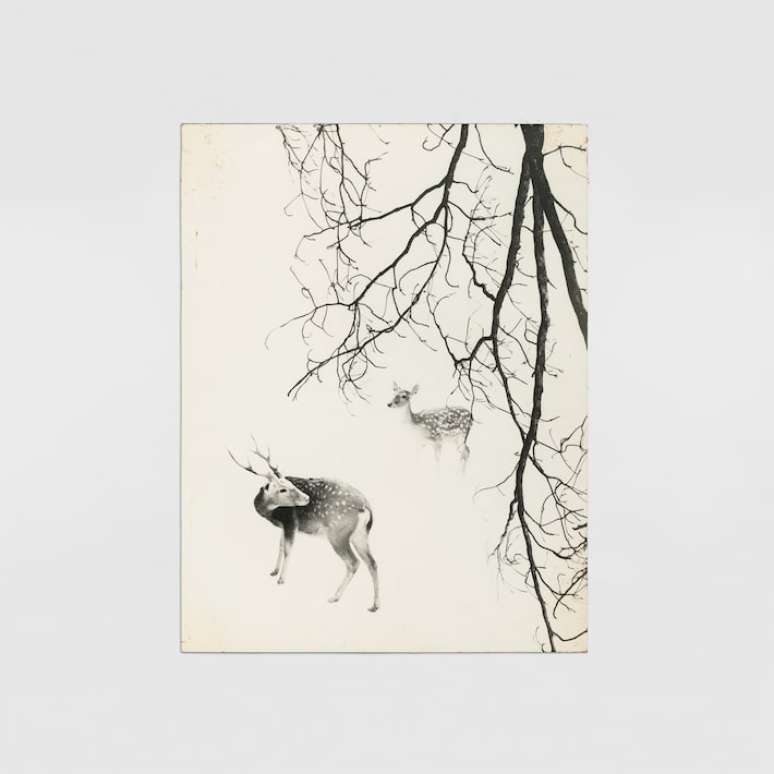 Lang Jingshan, 'Wherever You Go I Go', D&eacute;c. 1960. A obra estar&aacute; na exposi&ccedil;&atilde;o 'Ecos e miragens', na Almeida & Dale, a partir de 8 de novembro.