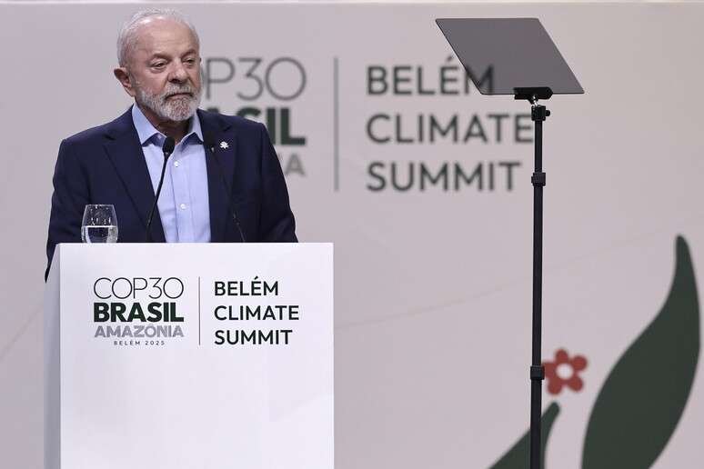 Lula discursa na Cúpula do Clima de Belém