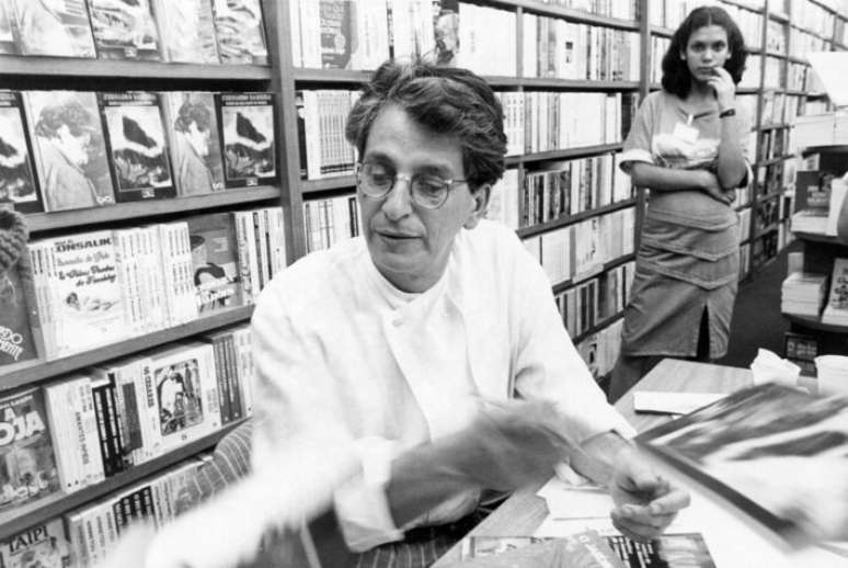 Fernando Gabeira, em registro do Estad&atilde;o em 14/05/1987.