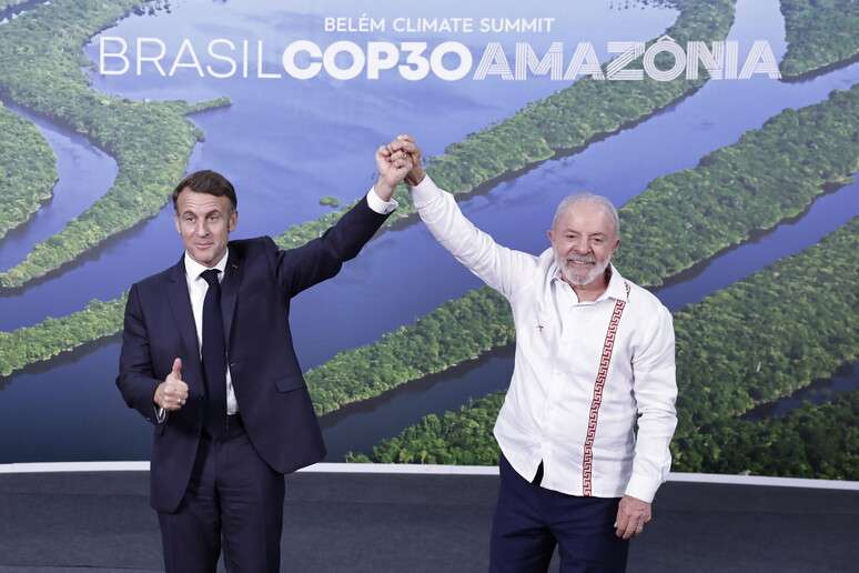 Macron e Lula se reúnem em Belém, no Pará