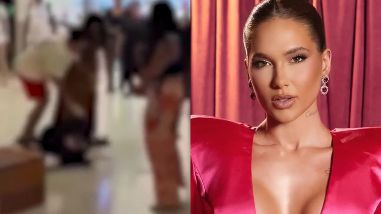 Vendedora de loja de Virginia &eacute; espancada em shopping / Reprodu&ccedil;&atilde;o; Redes Sociais