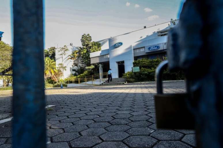 A antiga fábrica da Ford em São Bernardo do Campo