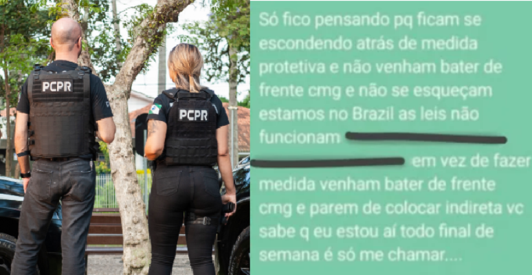 PCPR prendeu suspeito de descumprir medidas protetivas