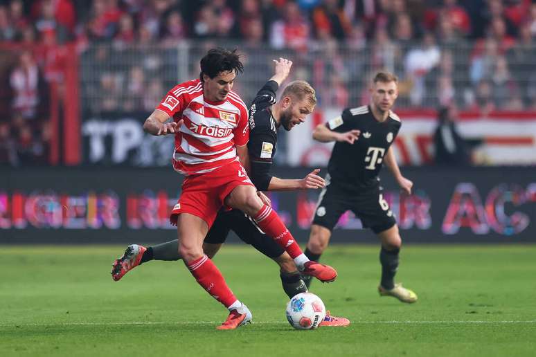 Union Berlin ficou duas vezes na frente do placar, mas cedeu empate –