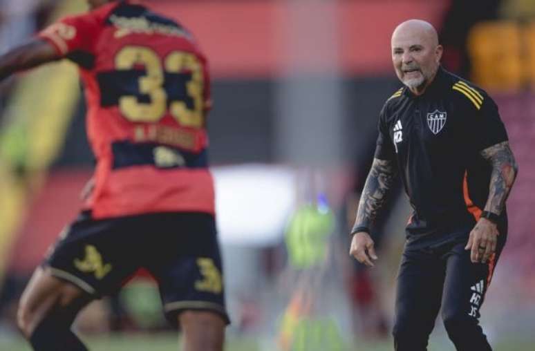 Sampaoli explicou rodízio do Atlético contra o Sport –