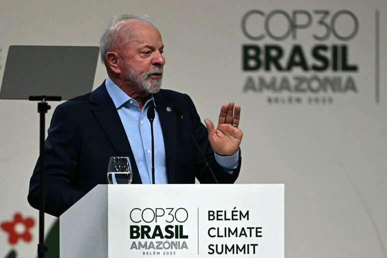 Lula durante Cúpula do Clima, em Belém