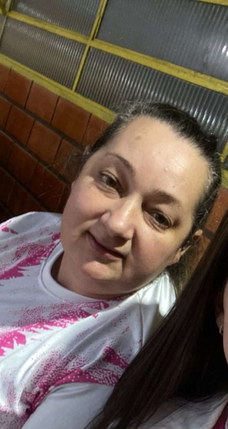 Adriane Maria de Moura, de 47 anos, morreu em Rio Bonito do Iguaçu durante tempestade que atingiu o Estado do Paraná