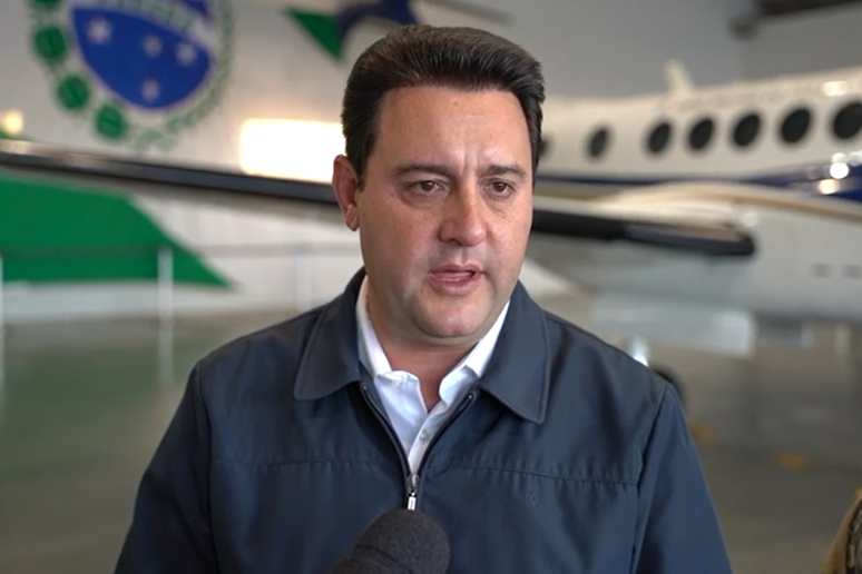 Ratinho Junior, governador do Paraná, fala sobre o tornado que destruiu cidades do estado