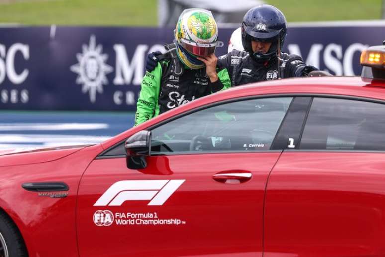 Bortoleto bateu a mais de 300km/h e acidente teve impacto de 57 vezes a força da gravidade.