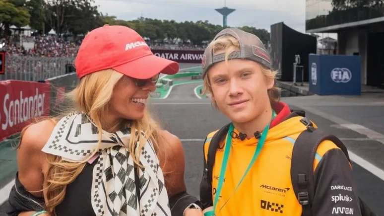 Adriane Galisteu e Vittorio (Reprodução/Instagram)