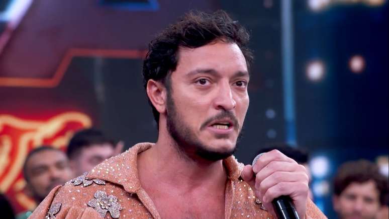 Alan Sousa Lima in Dança dos Famosos, from Domingo with Huck (Reproduction / TV Globo)
