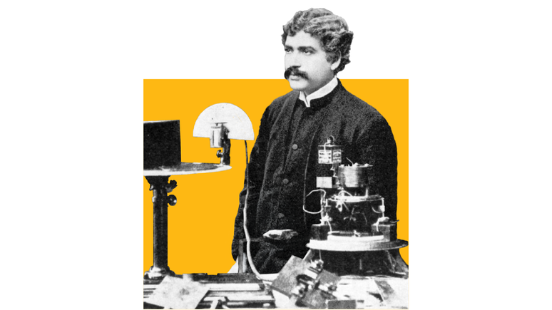 O cientista indiano Jagadish Chandra Bose foi um pioneiro da tecnologia de micro-ondas