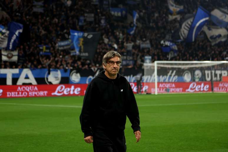 Juric durante partida da Atalanta 