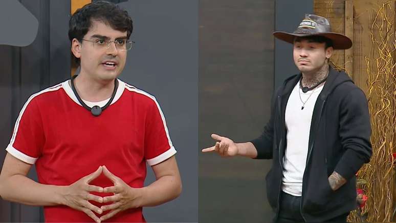 Dudu e Wallas em 'A Fazenda 17'