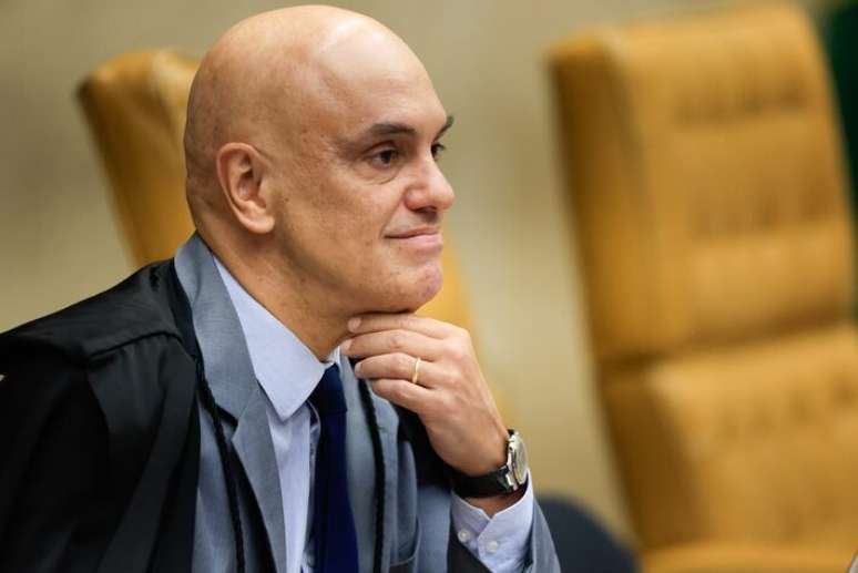 O ministro Alexandre de Moraes se reúne com Gonet e Motta nesta segunda, 10