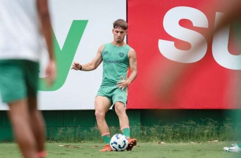 Lavega em partida contra o Fortaleza, pelo Brasileirão –