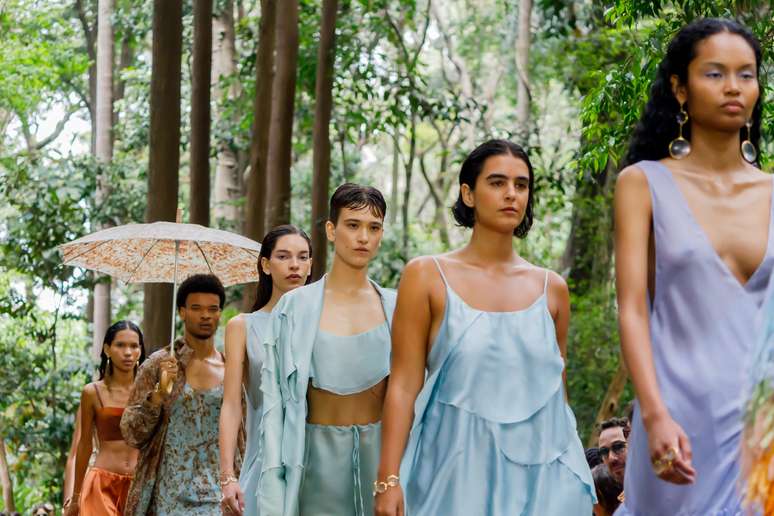 Flavia Aranha no SPFW 