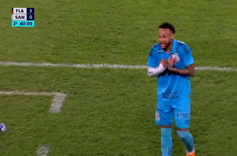 Neymar se revoltou ao sair de campo no Maracanã –