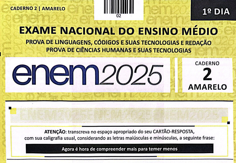 Prova amarela do Enem