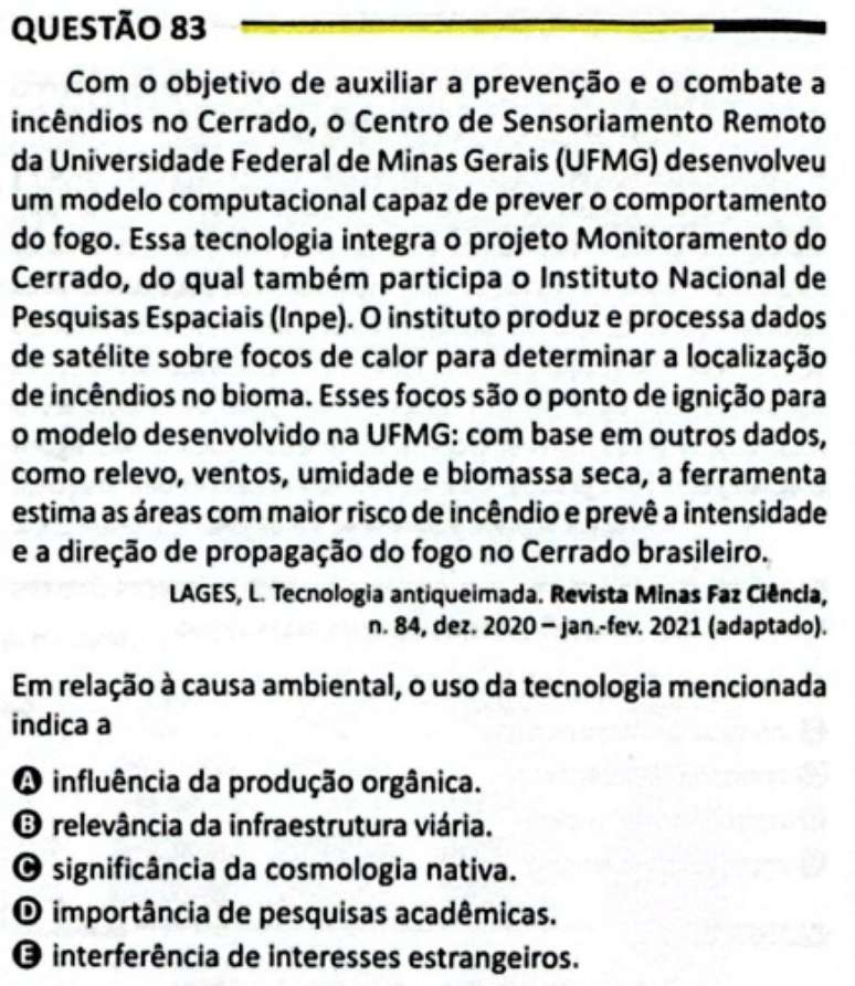 Curso Anglo aponta quais foram as perguntas mais dif&iacute;ceis e as mais f&aacute;ceis