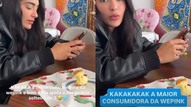 Influenciadora publicou Story e apagou em seguida