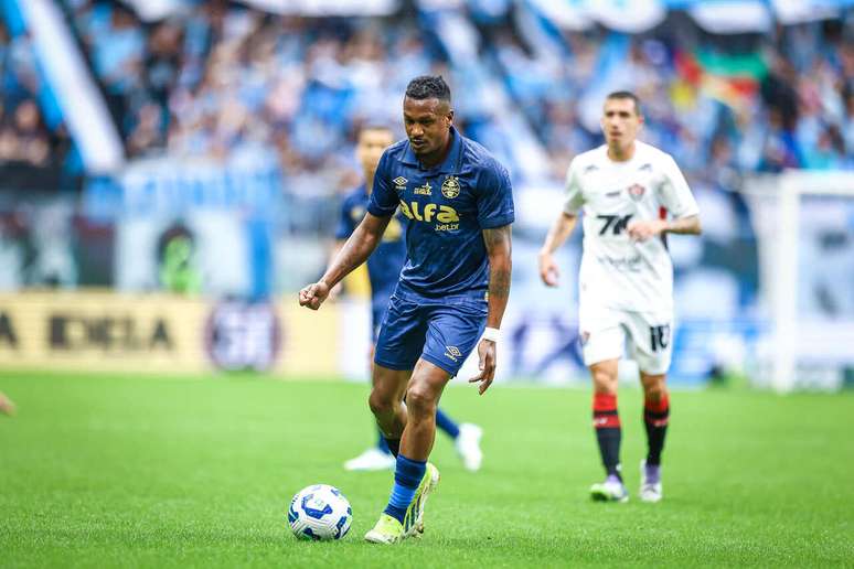 Edenilson foi titular em 30 jogos em 2025 &ndash; FOTO: LUCAS UEBEL/GREMIO