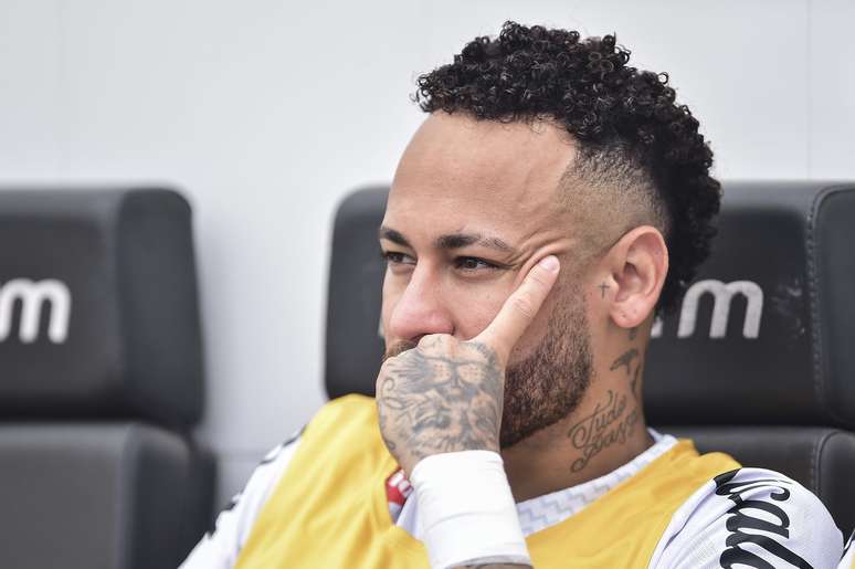 Neymar, pelo Santos 