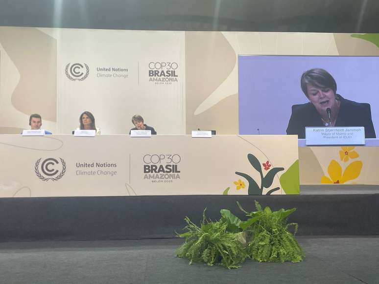 Prefeita de Malmo, Katrin Stjernfeldt, na COP