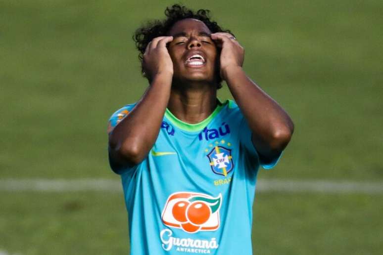 Endrick não tem sido convocado por Ancelotti para a seleção brasileira.