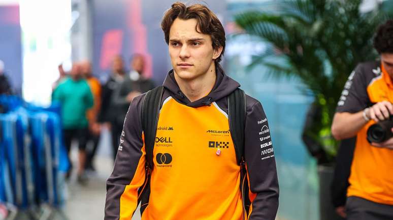 Piastri durante o GP de São Paulo