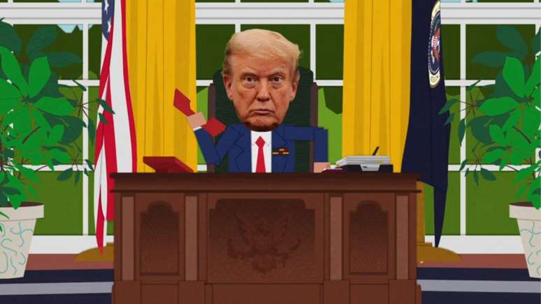 South Park ironiza Donald Trump