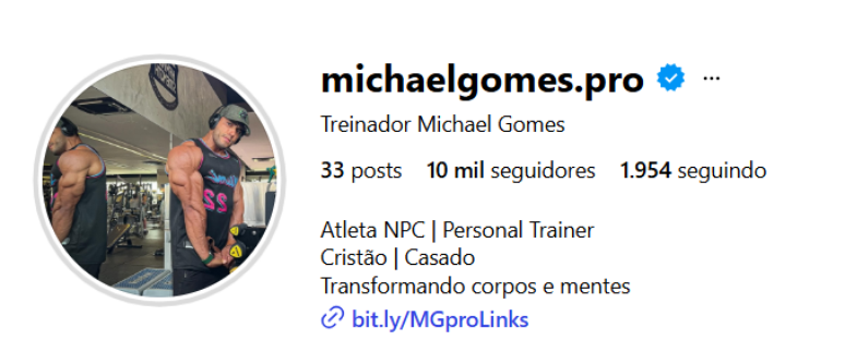 Descrição do perfil do personal trainer de Virgínia Descrição do perfil do personal trainer de Virgínia