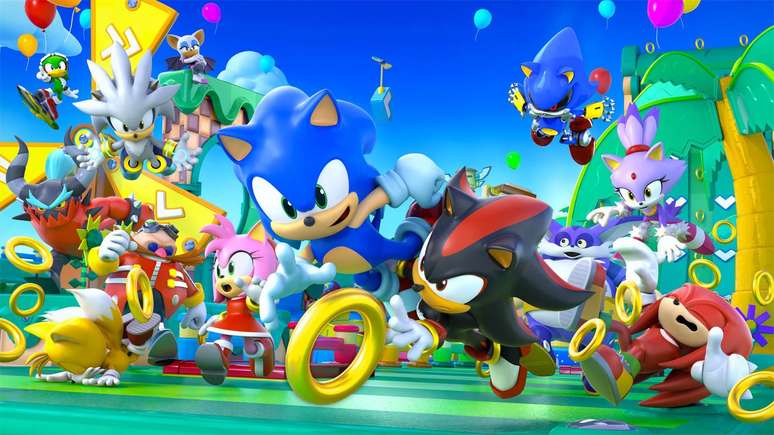 Sonic Rumble tenta entrar no clima festivo, mas perde o ritmo no meio do caminho