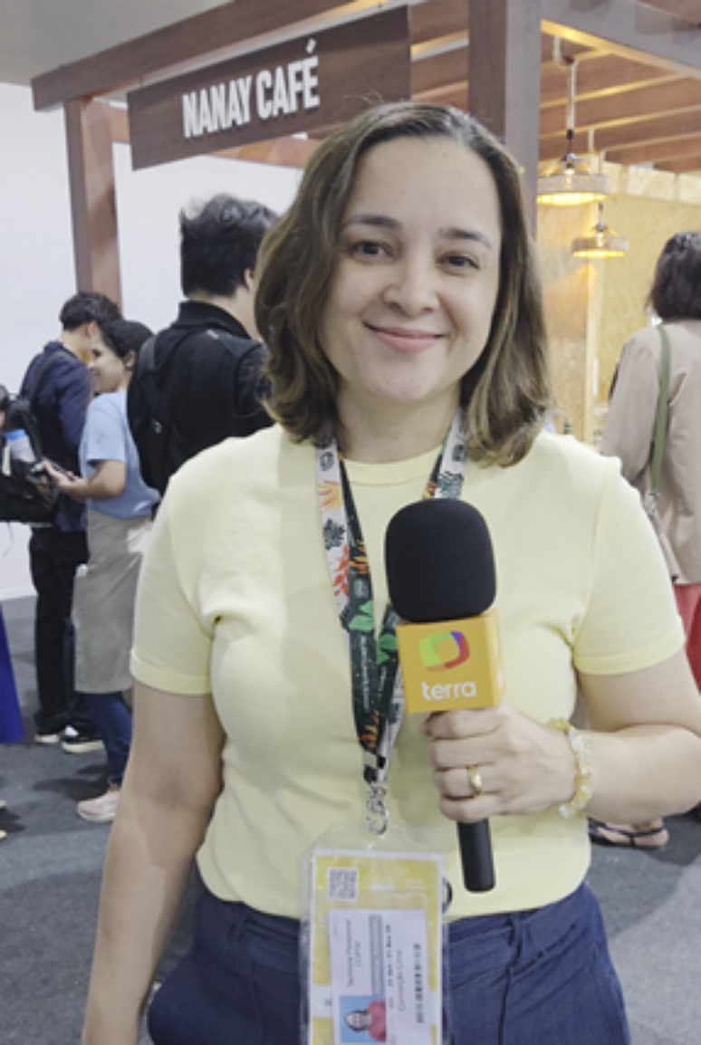 Nayana Lima, propriet&aacute;ria do Nanay Caf&eacute;, falou sobre altos custos investidos no espa&ccedil;o dentro do evento