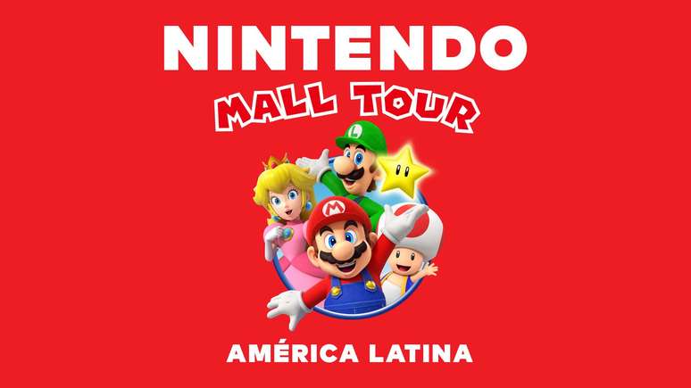 Nintendo Mall Tour América Latina está chegando em shoppings de seis países da região