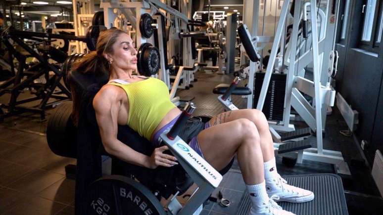 Roya se tornou fisiculturista profissional h&aacute; apenas 18 meses